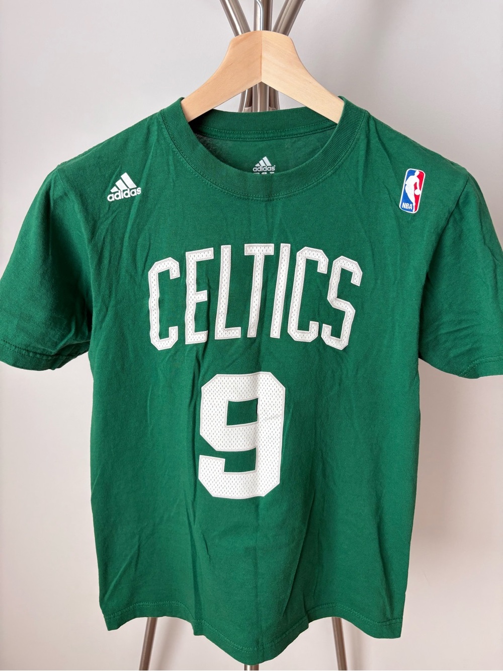 Adidas Unisex Boston Celtics #9 Green Tee